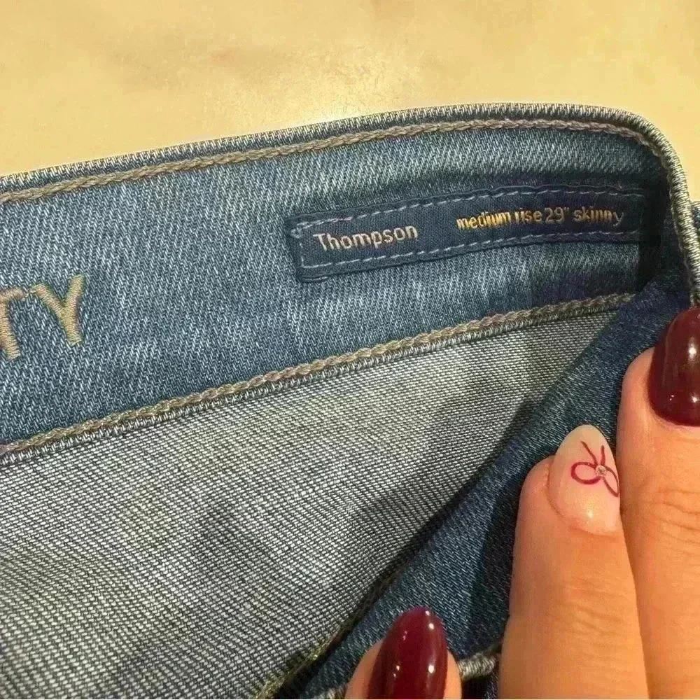 CITIZENS OF HUMANITY Thompson medium rise skinny 29” jeans 25 women’s - Picture 6 of 9
